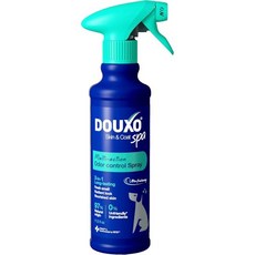 DOUXO® Skin & Coat SPA - 강아지용 멀티 액션 냄새 제어 스프레이 354.9ml(12온스) 탈취 불쾌한 중화 털을 신선하게 유지 좋은 냄새 피부