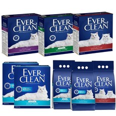 Eve Clean 藍鑽貓砂 藍標 綠標 紅標 紫標 4倍淨味 植萃除臭 低敏 多貓 礦砂 貓砂, (藍標)4倍淨味貓砂-無香, 1個, 4.2kg