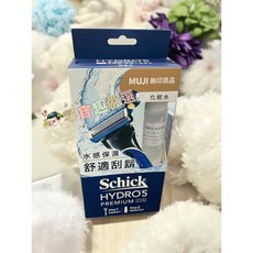 舒適水次元5辨型刮鬍刀保濕配方，1刀把2刀片，PREMIUM刮鬍刀立座組, Premium刮鬍刀超值組合包, 1個