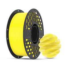CaiLab PETG 3D 프린터 필라멘트 1.75mm 1kg 고인성 친환경 소재 | 뱀부랩 3D 프린터(P1S P2S A1등) 호환, 옐로우, PETG 1KG