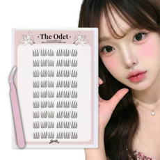 디오뎃 노글루 속눈썹 풀 필요없는 대용량 아이돌 아이래쉬 10-12mm, 1개, 60개입
