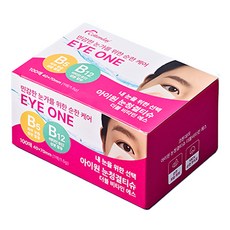 코튼데이 아이원 눈 청결티슈 더블비타민 에스 100p 민감한날 진정 케어, 1세트