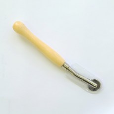 국산 나무룰렛 원목룰렛 둥근룰렛 (뾰족타입), 1개