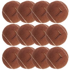 키에코베 테니스공 의자발 커버, 연브라운, 12개