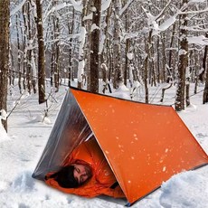 오토 캠핑텐트 비상 그늘막 텐트 백패킹 텐트 오렌지, 상세페이지 참조