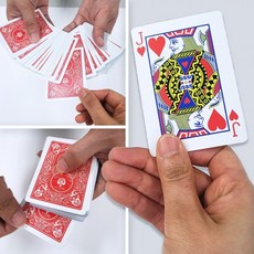 JL매직 스트리퍼 덱 마술카드 레드 마술 도구 트릭 카드, 1개