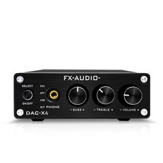 FX-AUDIO DAC-X4 DAC耳擴 支援光纖USB同軸輸入, 無光纖線