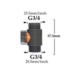 1/2 "3/4" 1 "탭 호스 퀵 커넥터 밸브 니플 OD16mm 20mm 32MM 가든 워터 스톱 피팅 급수 총 어댑터, 13 O