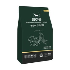 담아본 전연령용 강아지 촉촉한 수제 소프트사료, 소, 900g, 1개