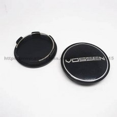 휠캡 허브스페이스 Vossen 휠 센터 캡 허브 68mm/63mm 자동차 림 보호 방진 플라스틱 커버 4 개 [호환], I