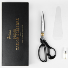 유니크 프라임 프리미엄 합금강 재단가위 패션 수예용, 1세트, 10인치(262mm)