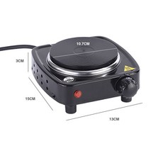 미니 핫플레이트 전기곤로 1구 캔들, 은회색, 1개, 가지고 다닐 수 있는