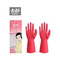 【K.J總務部】卡好 K520 不分手手套_12雙入 #家用手套#家事用手套, 粉紅, 中 (M), 1套