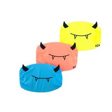 【海夫健康生活館】HOII授權 后益 防曬 涼感 小惡魔美膚口罩(大人/小孩款), 大人藍, 1個