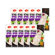 하림 냉장 닭가슴살 블랙페퍼 100g 10팩