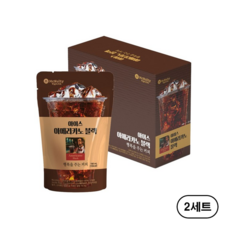맥널티 아이스 아메리카노 블랙 파우치 커피 190ml, 20개