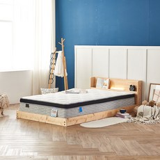 리버퍼니쳐 글림 편백원목 LED 조명 저상형 SS 침대프레임 RH0540, 단품