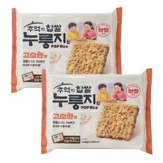 추억의 찹쌀 누룽지 팝 고소한맛 12p, 2개, 288g