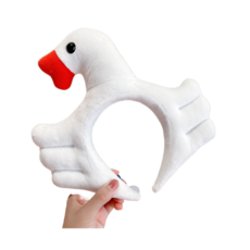 캐릭터 뽀글이 머리띠 뉴타임즈 C392M929, 백조