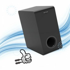 BESTISAN 사운드바 액티브 서브우퍼 6.5인치 홈 오디오 RT
