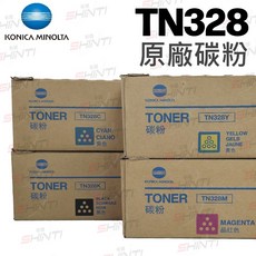 Konica Minolta 美樂達 TN328 原廠碳粉匣 C250i/C300i/C360i 適用, TN328 黑色, 1個