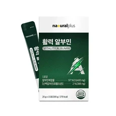 내츄럴플러스 활력 알부민 20g x 15포, 1개