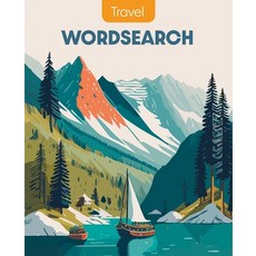 (영문도서) Travel Wordsearch Paperback, Sirius Entertainment, English, 9781398853348