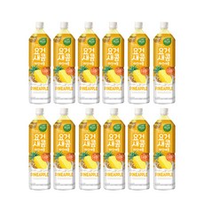제트스카이 웅진 요거새콤 파인애플, 1.5L, 12개
