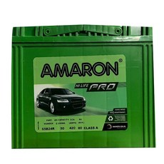 AMARON 愛馬龍【65B24L 65B24R 65B24RS 65B24LS】日規車用電瓶，免加水銀合金加強版，汽車電池, 1個, 愛馬龍-65B24R, 1