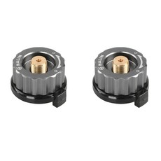 지티알 이소가스 어댑터 연결 버너변환 캠핑용품 부 탄가스 변환어댑터 2p, 일반형1+1, 2개