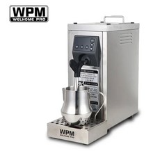 WPM MS130T 우유 거품기 찻집 상업용 자동 스팀 엔진 커피 거품 기계 온도, JP, 220 240V