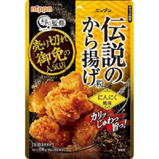 일본 니픈 니푼 치킨 가라아게 파우더 마늘맛 100g x 5봉 치킨 튀김가루 갈릭맛, 5개