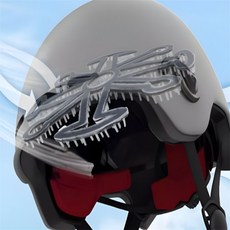 통풍 머리눌림방지 헬멧 패드 머리모양유지.땀방지 간편한 탈부착