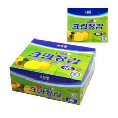 일회용 위생장갑 크린장갑 400매 주방용 식품용 비닐장갑 1개입, 1개, 400개