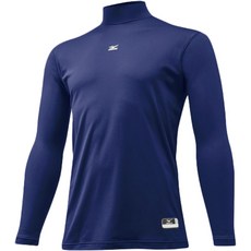 [미즈노 야구복] 미즈노 미즈노 남성용 야구 긴팔 플리스 안감 하이넥 언더셔츠 (12JA5P1214)