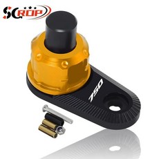 주차 브레이크 레버 스위치 보조 버튼 잠금 오토바이, 1개, 18. 750 Gold