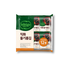 비비고 직화 들기름김 4.5g, 24개