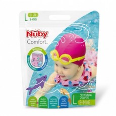 Nuby 游泳尿布 L/XL, 1個, 女寶寶-L (建議9-14公斤）