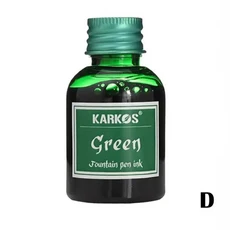 1병 순수 다채로운 20/30ml 만년필 잉크 리필 편지지 학교 서예 쓰기, 01 옵션 15, 04 D