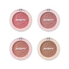 peripera 柔霧腮紅, 玫瑰腮紅 31 CREAMY BEIGE, 1個