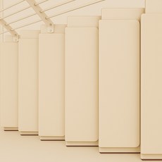 파파스 계단 매트 강아지 슬개골탈구 논슬립 미끄럼방지 패드, 55x22x4.5cm(무지 베이지)x1장, 1개