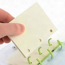 미니링바인더속지 투명다이어리속지 케이스 링바인더 미니, 1개, 투명PVC 10매