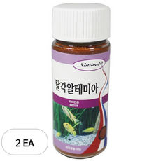 내츄럴한 탈각알테미아 열대어 사료, 50ml, 2개