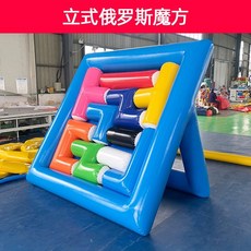 스포츠 완구 단체 게임 에어바운스 경기 장애물 팽창식, E. 3m x 3m 수직 두꺼운 타입
