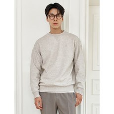 프로젝트엠 PROJECTM 공용 더블니트 왼가 와펜 맨투맨 EPF3TR3701