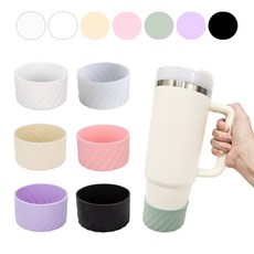 이즈이지 스탠리 호환 텀블러 부츠 커버, 2개, 핑크