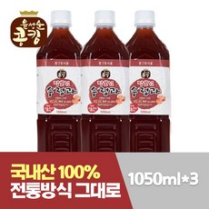 윤성순 콩킹 장모님수정과1050ml(3개) 고양쌀 국산엿기름 전통주, 3개, 1.05L