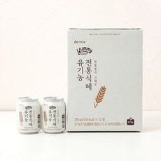 자연드림 유기농 전통식혜, 12개, 238ml
