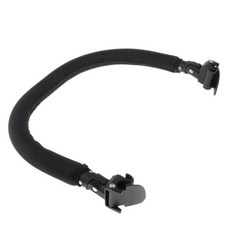 유모차 팔걸이 범퍼 핸들 바 슬리브 커버 유모차용 방진 커버 블랙 선택할 수 있는 4가지 재료, 42x33cm, 철, Style1, 1개