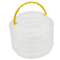 미술 수채화물통 그림 물감 붓세척 접이식 물통q_d9+2NGj